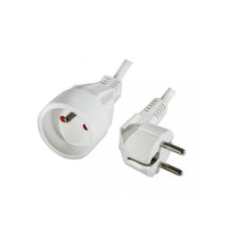 Rallonge électrique - ARCOTEC - 5M - 3x1.5mm2 - 1 prise - 16 A