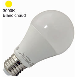 Ampoule led standard E27 5,5W 510Lm 3000K - garantie 2 ans