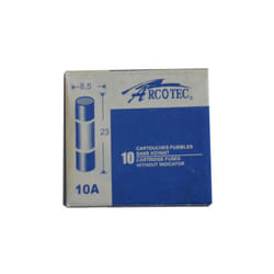 Arcotec - boite 10 fusibles 10A 8.5X23MM