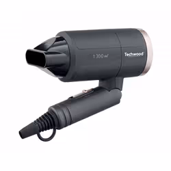 Techwood TSC-1296 sèche-cheveux 1300 W Noir - Vue supplémentaire 2