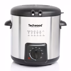 Techwood TFF-99I friteuse Unique Autonome 840 W Acier inoxydable