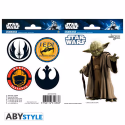 ABYstyle ABYDCO159, 6 pièce(s), Star Wars Yoda, Multicolore