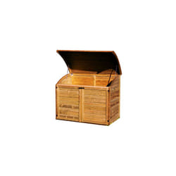 Coffre de jardin en pin traité autoclave 1,48 m² 1200 l - fontainbleau
