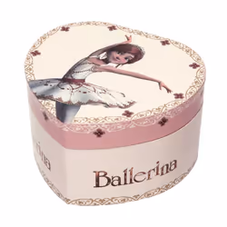 Boite Coeur à Bijoux Musicale - Ballerina