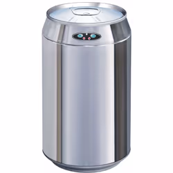 Poubelle de cuisine automatique 30L CAN Poubelle de cuisine automatique ronde avec seau Capacité 30L modèle CAN Forme canette ...