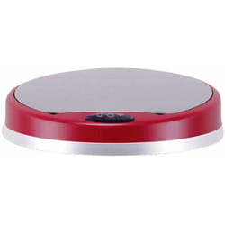 Couvercle de poubelle automatique soho Rouge Acier inoxydable