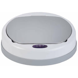 Couvercle de poubelle automatique SOHO Blanc Acier inoxydable