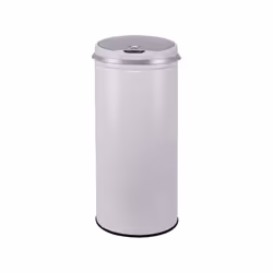 La poubelle électronique cylindrique BAT-42LI SNOW de KITCHEN MOVE fonctionne avec un système infra-rouge et vous évite ainsi ...