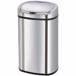 Kitchen Move - Poubelle de cuisine automatique majestic Argent Acier inoxydable 58 l