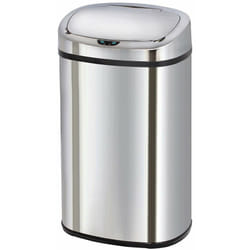 Kitchen Move - Poubelle de cuisine automatique majestic Argent Acier inoxydable 58 l