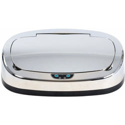 Kitchen Move - Couvercle de poubelle automatique majestic Argent Plastique