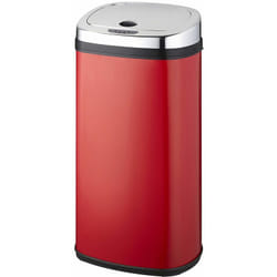 Kitchen move - poubelle automatique 42l rouge/inox - bat-42ls02a red ss