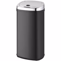 La poubelle automatique BAT-42LS02A BLACK SS de KITCHEN MOVE est aussi pratique que esthétique. A l'approche de la main ou d' ...