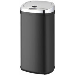 Kitchen Move - Poubelle automatique 42l noir/inox bat-42ls02a black ss