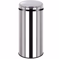 Kitchen Move - Poubelle automatique artic Argent Acier inoxydable 42 l