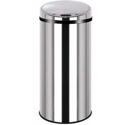 Kitchen Move - Poubelle automatique artic Argent Acier inoxydable 42 l