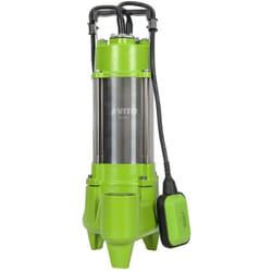 Pompe de relevage Eaux usées 1500W Egouts Caves Innondées Acier Inoxydable Vito