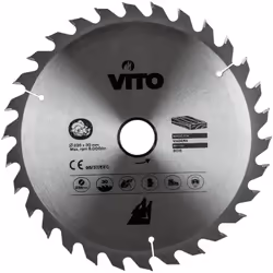 Cette lame de scie circulaire 235mm est spécialement conçue pour la découpe de bois avec une précision optimale. Grâce à ses ...