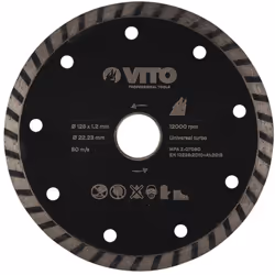 Le disque diamant universel turbo 125mm est l'outil idéal pour les professionnels et les bricoleurs exigeants à la recherche  ...