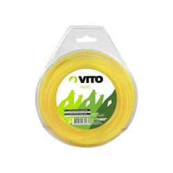 Vito - Fil nylon rond pour débroussailleuse - longueur 15m - diamètre 2.4mm