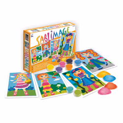 SentoSphère Sablimage "Petites Filles", 4 an(s), Multicolore, 20 pièce(s)