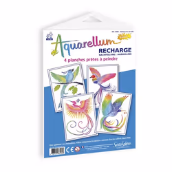 SentoSphère Recharge Aquarellum Junior "Oiseau Du Paradis", 10 an(s), Garçon/Fille, 99 an(s), 91 g, 190 mm, 188 mm