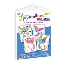 SentoSphère Recharge Aquarellum Junior "Oiseau Du Paradis"