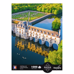 SentoSphère PUZZLE 1000 pièces PAYSAGE - Château de Chenonceau - Touraine - Vue supplémentaire 2