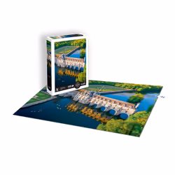SentoSphère PUZZLE 1000 pièces PAYSAGE - Château de Chenonceau - Touraine - Vue supplémentaire 3