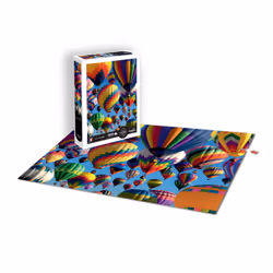 SentoSphère PUZZLE 1000 pièces PAYSAGE - Montgolfières - Vue supplémentaire 3