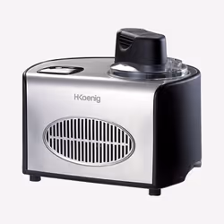 H.Koenig HF250, 1,5 L, 1 bols, Senseur, Noir, Acier satin, 365 mm, 285 mm