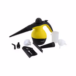 H.Koenig NV60, Nettoyeur vapeur portable, Noir, Jaune, 1000 W, 230 V, 4,2 bar, 1,3 kg