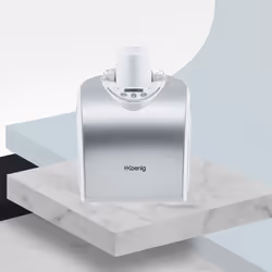H.Koenig HF180 sorbetière Sorbetière traditionnelle 1,5 L 135 W Argent, Blanc - Vue supplémentaire 5