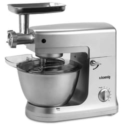 H.Koenig KM65 robot de cuisine 1000 W 5 L Acier inoxydable