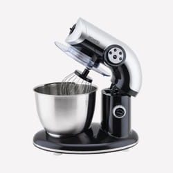 H.Koenig KM80 Robot mixer 1000 W Noir, Acier inoxydable