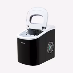 H.Koenig KB12 machine à glaçons Machine à glaçon portable 12 kg/24h Noir, Blanc