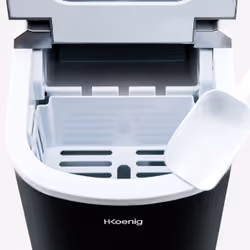 H.Koenig KB12 machine à glaçons Machine à glaçon portable 12 kg/24h Noir, Blanc - Vue supplémentaire 4