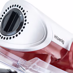 H.Koenig KM80 Robot mixer 1000 W Rouge, Acier inoxydable