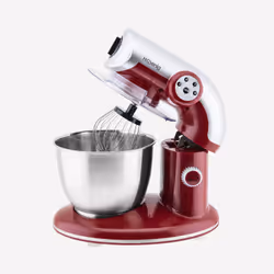 H.Koenig KM80 Robot mixer 1000 W Rouge, Acier inoxydable - Vue supplémentaire 4