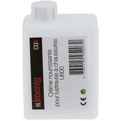 Crème nourrissante pour lustreuse à chaussures H.Koenig U600 - TU