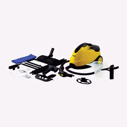 H.Koenig nv6200 Nettoyeur vapeur traineau 1,5 L 2000 W Noir, Jaune