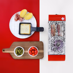 H.Koenig RP2 raclette 2 personne(s) Noir, Rouge - Vue supplémentaire 5