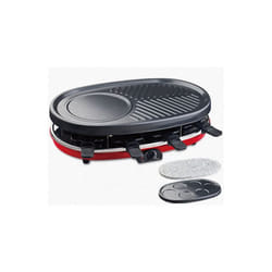 H.Koenig RP418 raclette 8 personne(s) 1500 W Noir, Gris, Rouge