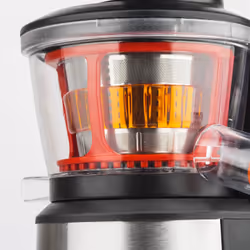 H.Koenig GSX12 presse-agrumes Centrifugeuse lente 400 W Noir, Acier inoxydable - Vue supplémentaire 4