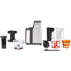H.Koenig GSX12 presse-agrumes Centrifugeuse lente 400 W Noir, Acier inoxydable - Vue supplémentaire 6