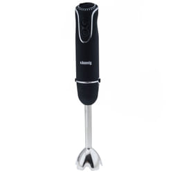 H.Koenig MIX75 blender 500 L Mélangeur par immersion 750 W Noir, Acier inoxydable