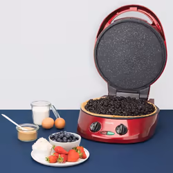 H.Koenig TRT180 Four à Pizzas 1800 W Noir Rouge - Vue supplémentaire 5