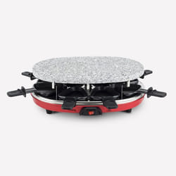 H.Koenig RP412 raclette 8 personne(s) 900 W Noir, Gris, Rouge