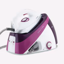 H.Koenig V26 Centrale vapeur 2400 W 1,1 L Semelle en céramique Rose, Violet, Blanc