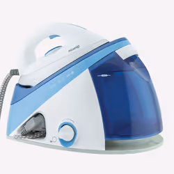 H.Koenig V24 2400 W 1,1 L Semelle en céramique Blanc, Bleu